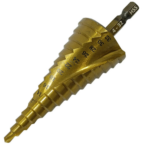 Τρυπάνι κωνικό 4 – 32 mm με επικάλυψη τιτανίου SKS TOOLS 13010028.