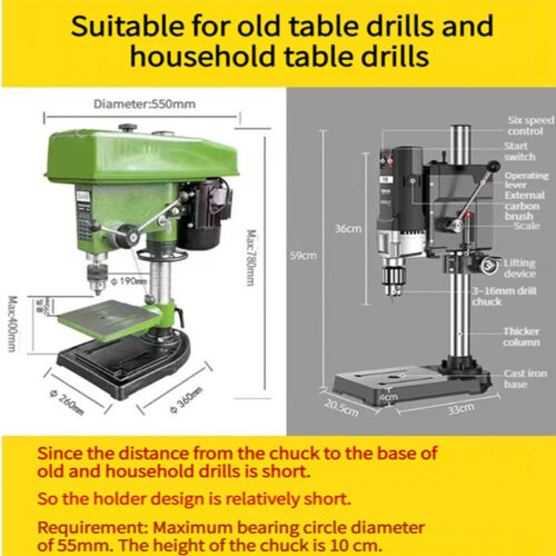 Προσαρμογέας τετράγωνων τρυπανιών για δραπάνο SKS TOOLS 40000628.