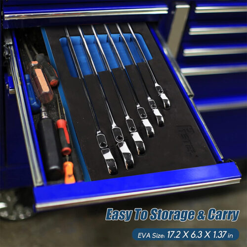 Πολύγωνα κλειδιά καστάνιας EXTRA μακριά σπαστά, 6 τεμαχίων 31020013.