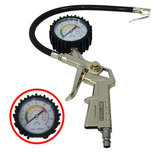 Πιστόλι αέρα με μανόμετρο 0 - 16 bar (220 psi) SKS TOOLS 40000627.