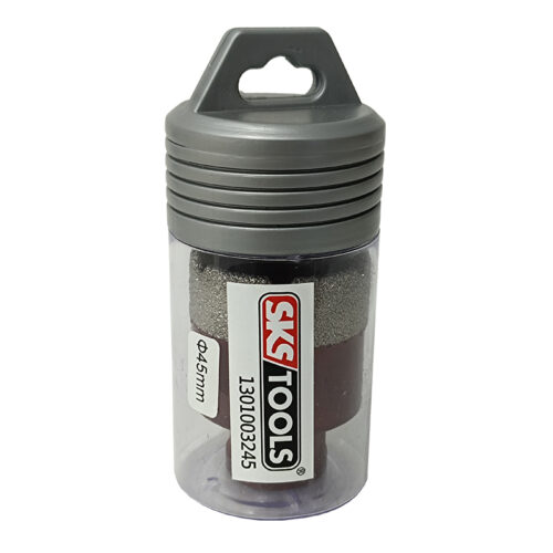 Ποτηροτρύπανο γωνιακού τροχού για πλακάκια γρανίτες Ø 45 Μ14 SKS TOOLS 1301003245.