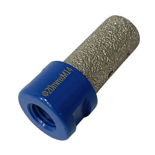 Κυλινδρική φρέζα διαμαντέ Ø20 Μ14 για πλακάκια γρανίτη SKS TOOLS 1301003320.