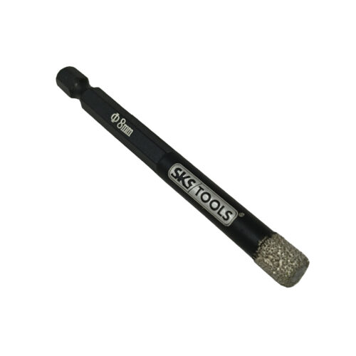 Τρυπάνι πλακιδίων , γρανίτη , μαρμάρου 8 mm SKS TOOLS 1301003408.