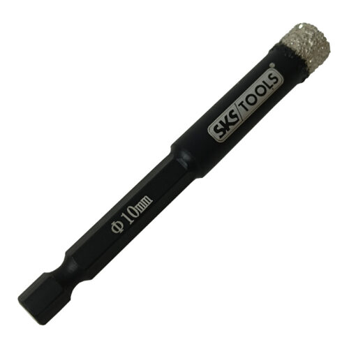 Τρυπάνι πλακιδίων , γρανίτη , μαρμάρου 10 mm SKS TOOLS 13010034010.