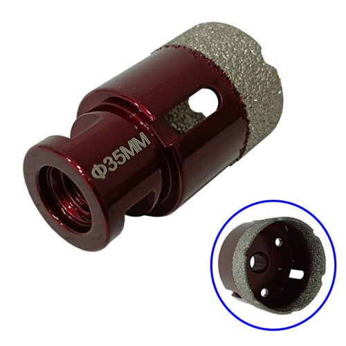 Ποτηροτρύπανο γωνιακού τροχού για πλακάκια γρανίτες Ø 35 Μ14 SKS TOOLS 1301003235.