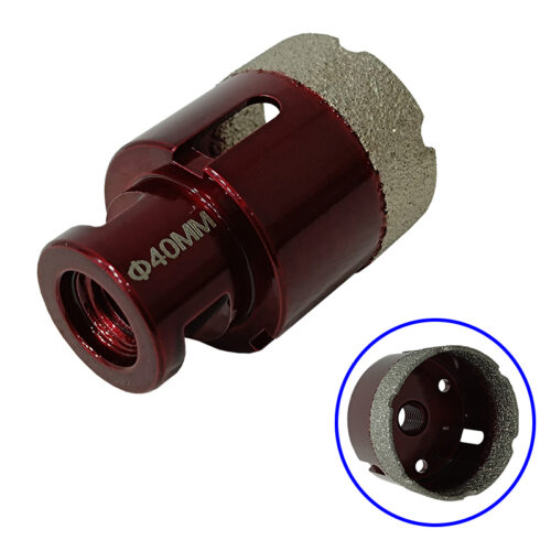 Ποτηροτρύπανο γωνιακού τροχού για πλακάκια γρανίτες Ø 40 Μ14 SKS TOOLS 1301003240.