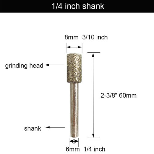 Σετ με 20 διαμαντέ φρεζάκια λείανσης γρανίτη , σκυρόδεμα , πέτρας SKS TOOLS 40000670A.