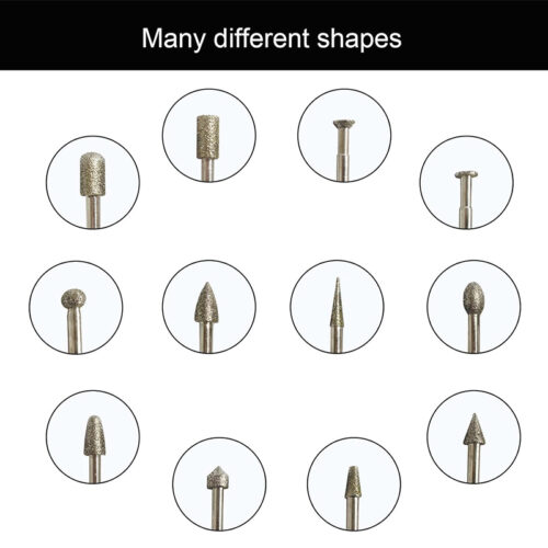 Σετ με 20 διαμαντέ φρεζάκια λείανσης γρανίτη , σκυρόδεμα , πέτρας SKS TOOLS 40000670A.