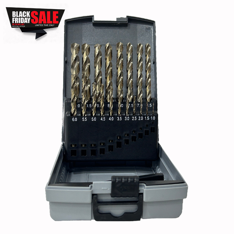 Σετ τρυπάνια HSS 19 τεμαχίων 5 % COBALT, SKS TOOLS 13020053.