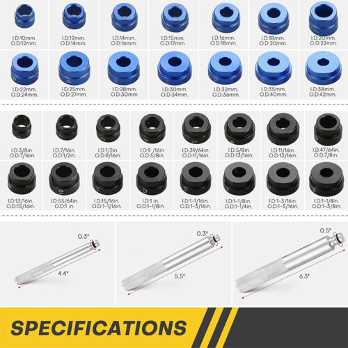 σετ δακτυλίων τοποθέτησης ρουλεμάν και στεγανοποίησης