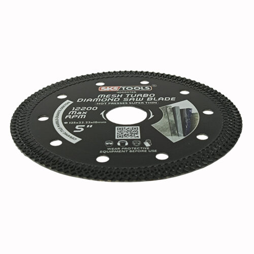 Διαμαντόδισκος TURBO για δομικά υλικά Ø 125mm, SKS TOOLS 40000726.