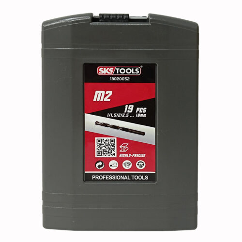 Σετ τρυπάνια HSS Μ2 19 τεμαχίων, SKS TOOLS 13020052.
