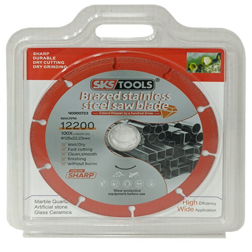 Διαμαντόδισκος κοπής μετάλλων με 10 δόντια, Ø 125 SKS TOOLS 40000723.