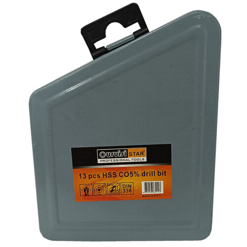 Σετ τρυπανιών 13τεμ μετάλλου HSS-Co 5% OEM.