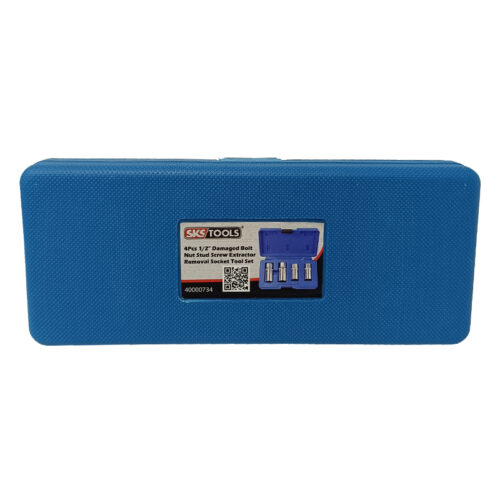 Εξολκείς σπασμένων βιδών σετ 4 τεμαχίων, SKS TOOLS 40000734.