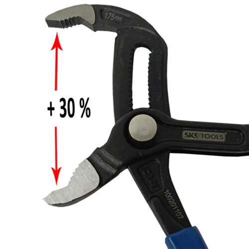 Γκαζοτανάλια OPEN PLUS 7'' (175 mm), SKS TOOLS 100201107.