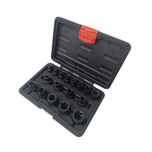 Σετ καρυδάκια TORX θηλυκά 3/8 & 1/2 ίντσας 17 τεμαχίων, SKS TOOLS 40020018.