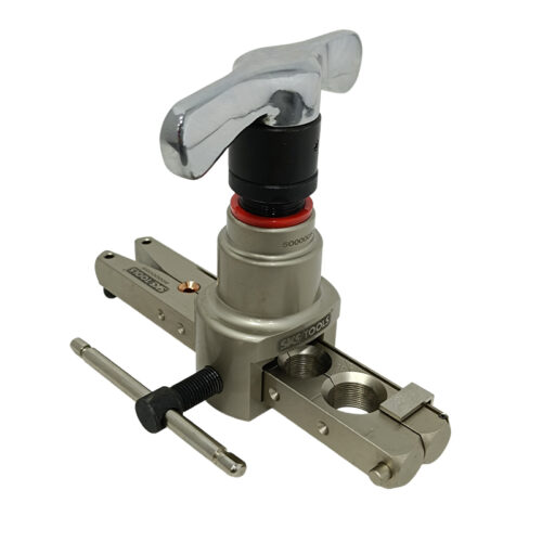 Έκκεντρο εκχειλωτικό σε ίντσες 1/4″- 3/4″, χρήση με τρυπάνι η χειροκίνητη λειτουργία, απογρεζωτής κόφτης, πλαστική κασετίνα SKS TOOLS 50000058.