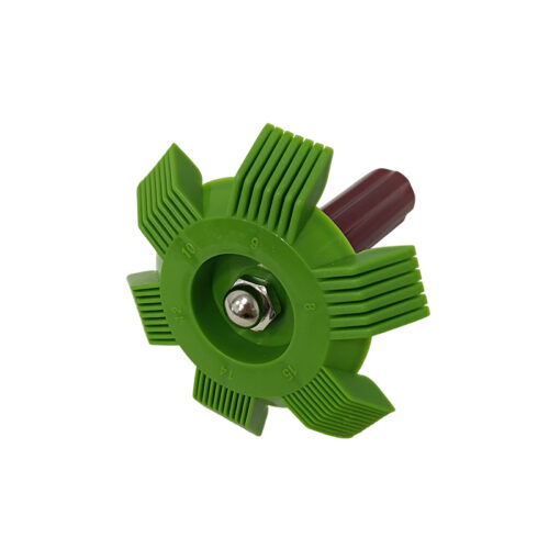 Χτένα καθαρισμού διορθώσης πτερυγίων πράσινη, SKS TOOLS 5000072G.