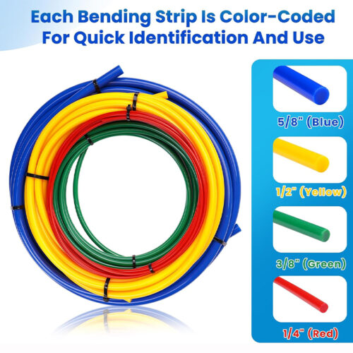 Πλαστικοί εσωτερικοί σωλήνες κάμψης σετ 4 τεμαχίων, 1/4, 3/8, 1/2 & 5/8 της ίντσας, SKS TOOLS 50000069.