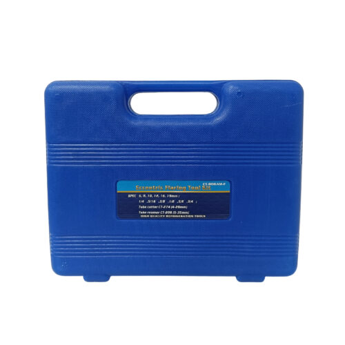 Σετ έκεντρο εκχειλωτικό με 2 πλάκες mm & inch, κόφτη & ξύστρα, SKS TOOLS 50000070.