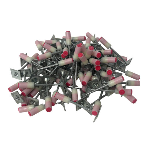 Καρφί για καρφωτικό πιστόλι 8,3 mm, ύψους 47 mm, τετράγωνο πιάτο, 150 τεμάχια, SKS TOOLS 40030016.