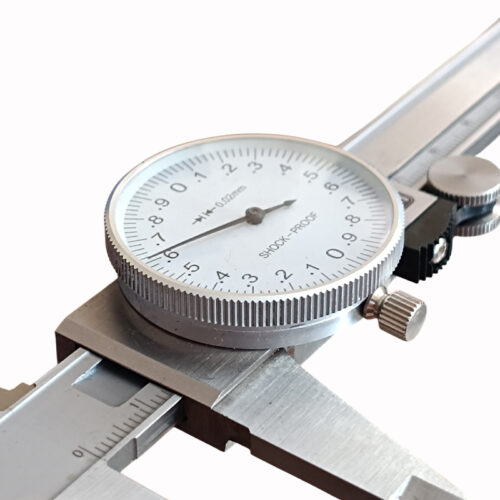 Παχύμετρο με ρολόι 150 mm SHOCK - PROOF, SKS TOOLS 40010020.