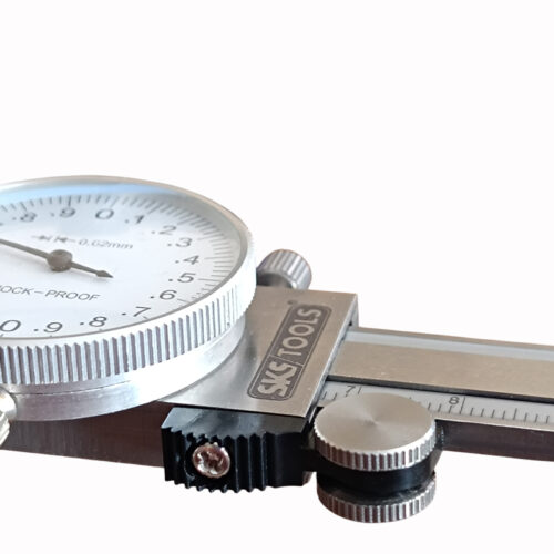 Παχύμετρο με ρολόι 150 mm SHOCK - PROOF, SKS TOOLS 40010020.