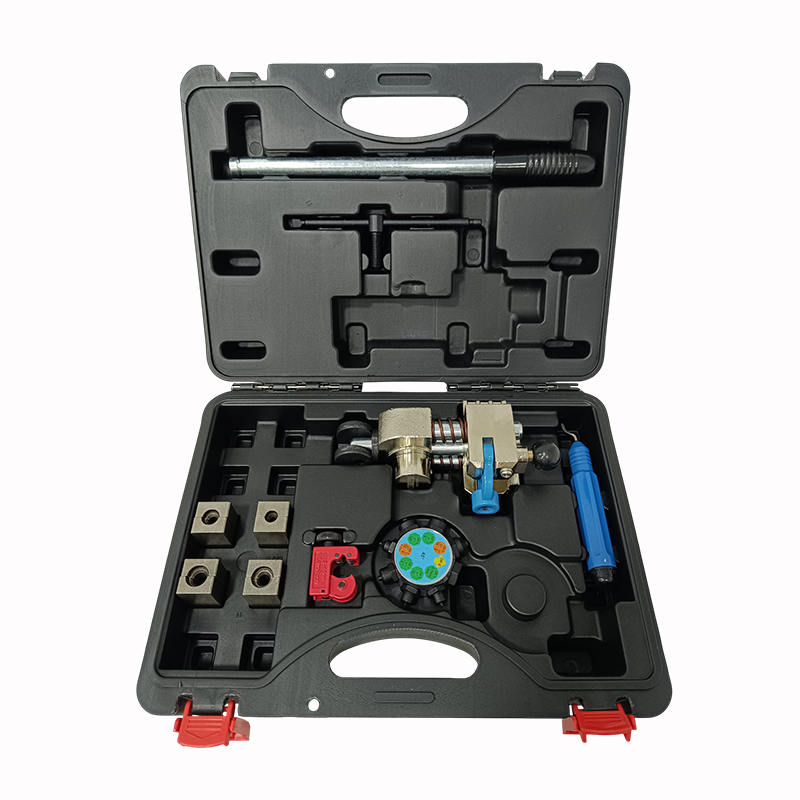 Επαγγελματικός εκτονωτής για σωληνώσεις φρένων, καυσίμων, με πυργίσκο 45 μοιρών, SKS TOOLS 40010091.