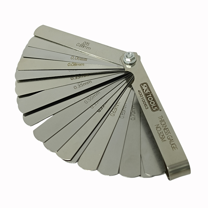 Φιλερ ρύθμισης βαλβίδων με 32 λάμες, SKS TOOLS 40010063.