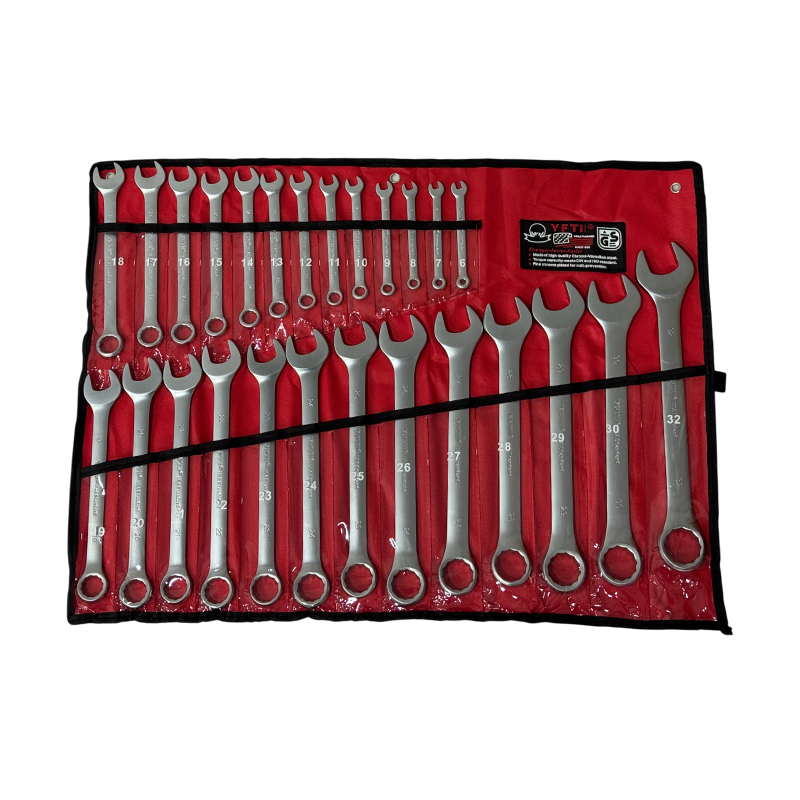 Γερμανοπωλύγωνα κλειδιά σετ 26 τεμάχιων 6 – 32 mm.